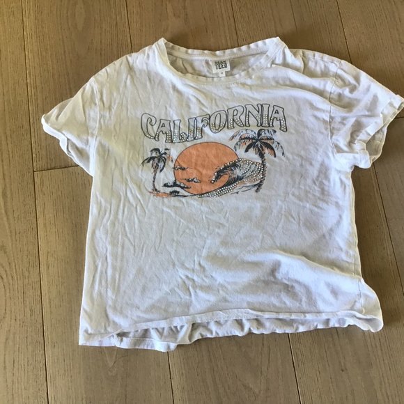 White California Gem T-Shirt Girls Size 12 - Picture 2 of 3